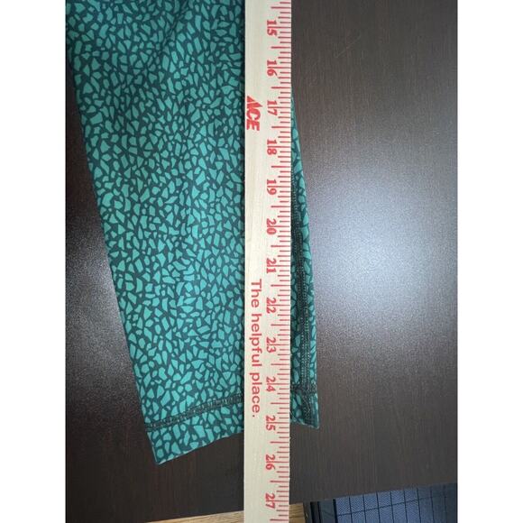 Lululemon Wunder Under Hi-Rise Miss Mosaic Hunter Green Size 4 EUC - Picture 7 of 11